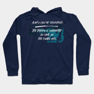 Law of Research. Humor Collection Hoodie